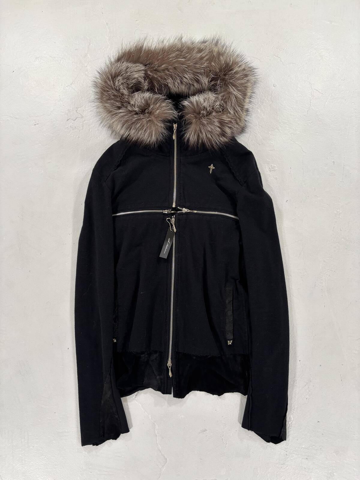 14th Addiction Black Fur Terry Hoodie – Archive On Waters