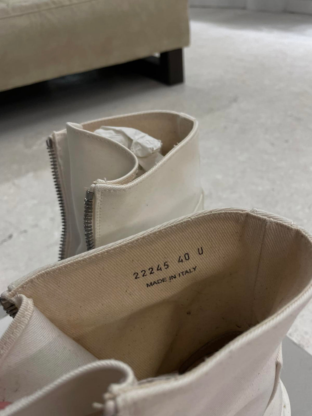 Rick Owens Megatooth boots