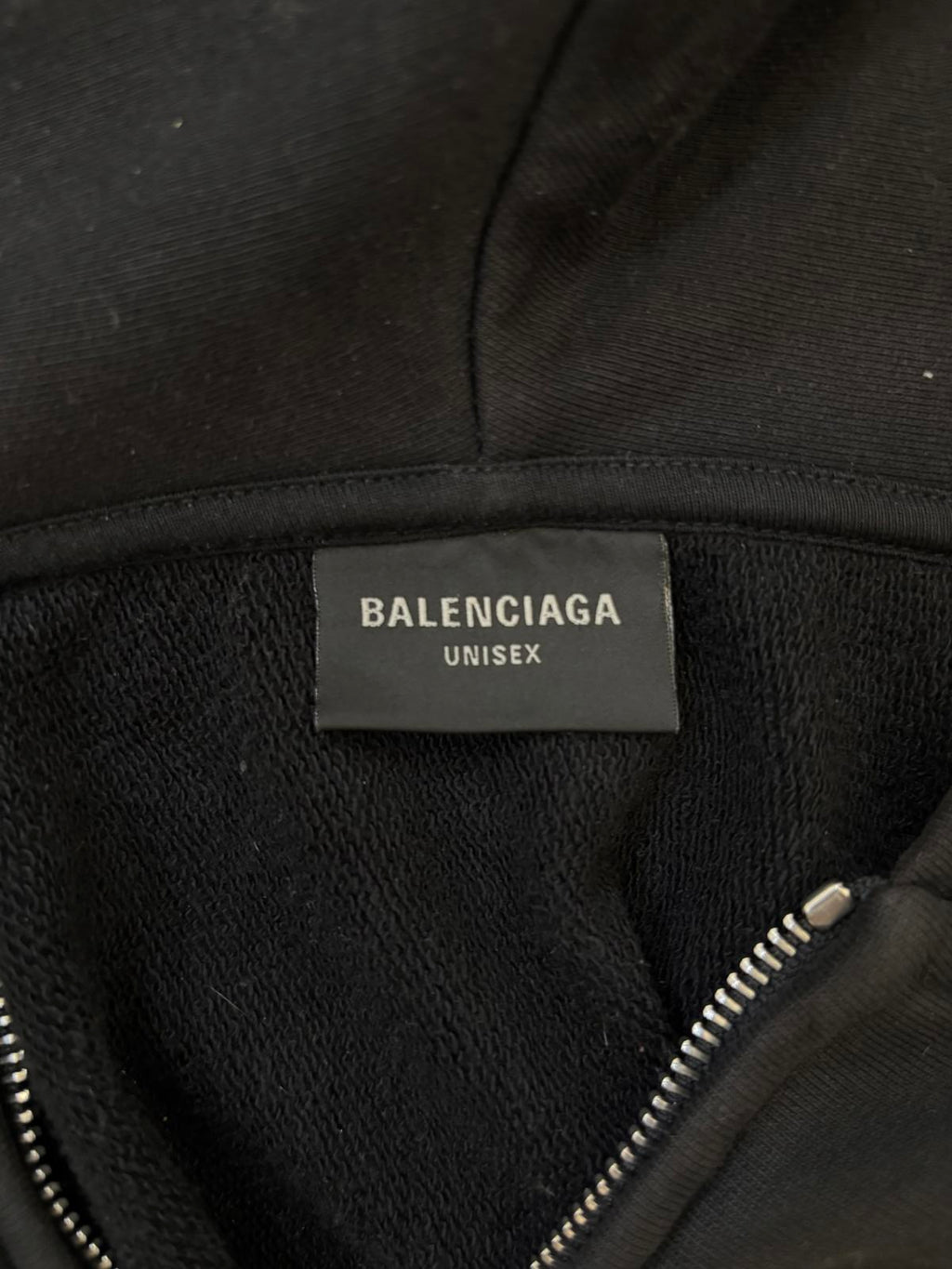 Balenciaga Size Tag Hoodie