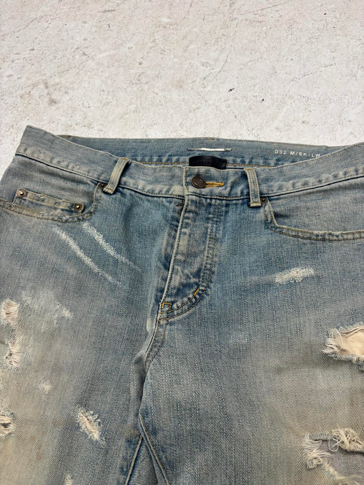 Saint Laurent Paris Crash Jeans
