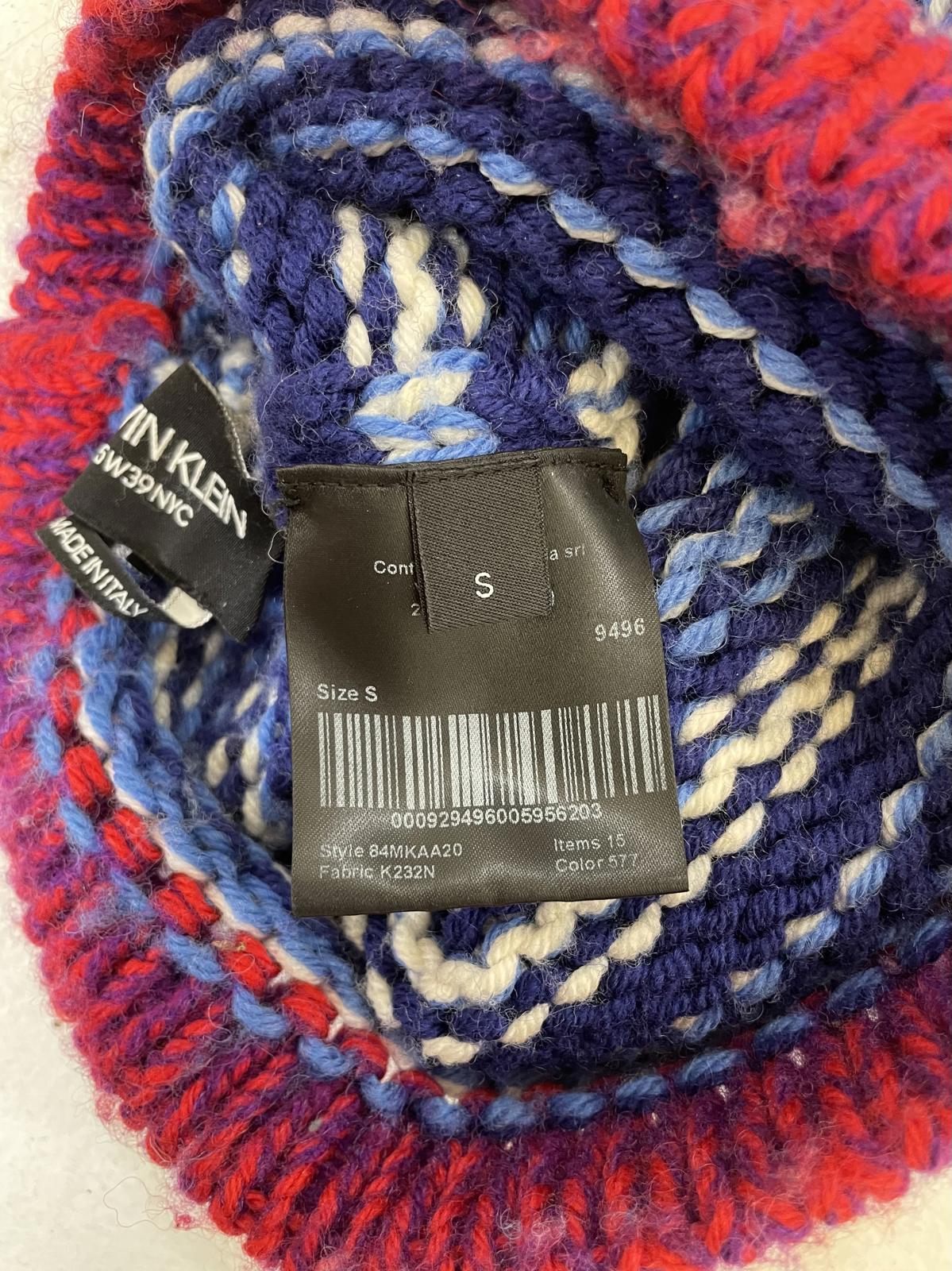 RAF SIMONS Calvin Klein blue ski mask
