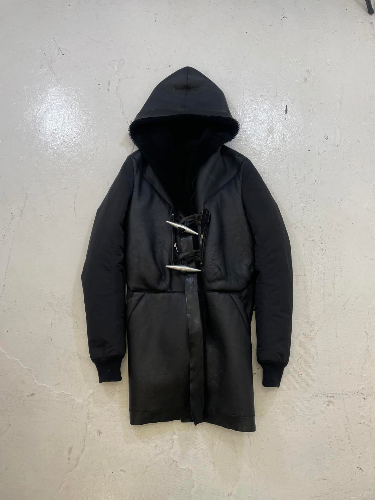 Rick Owens Leather Trenchcoat