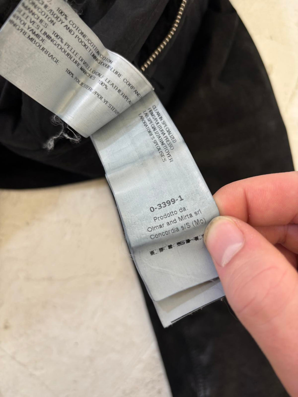 Rick Owens FW14 Hybrid Jacket