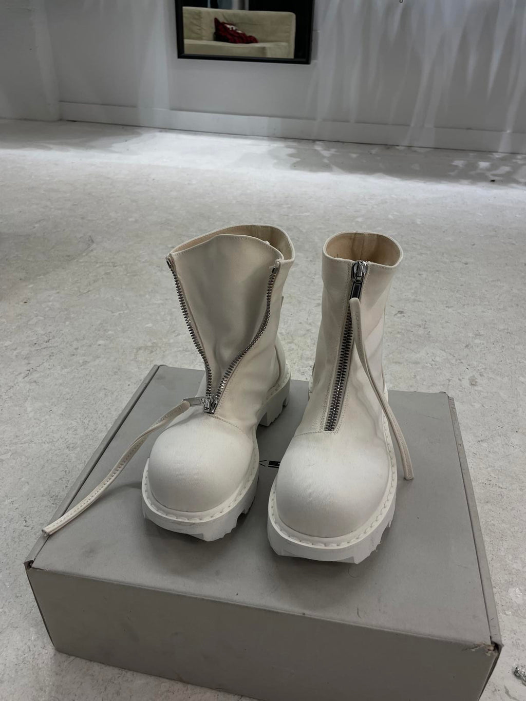 Rick Owens Megatooth boots