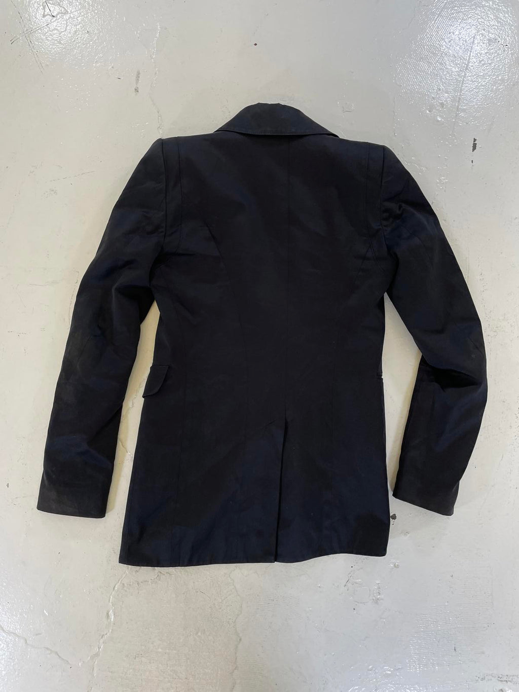 If Six Was Nine asymmetrical skull button blazer