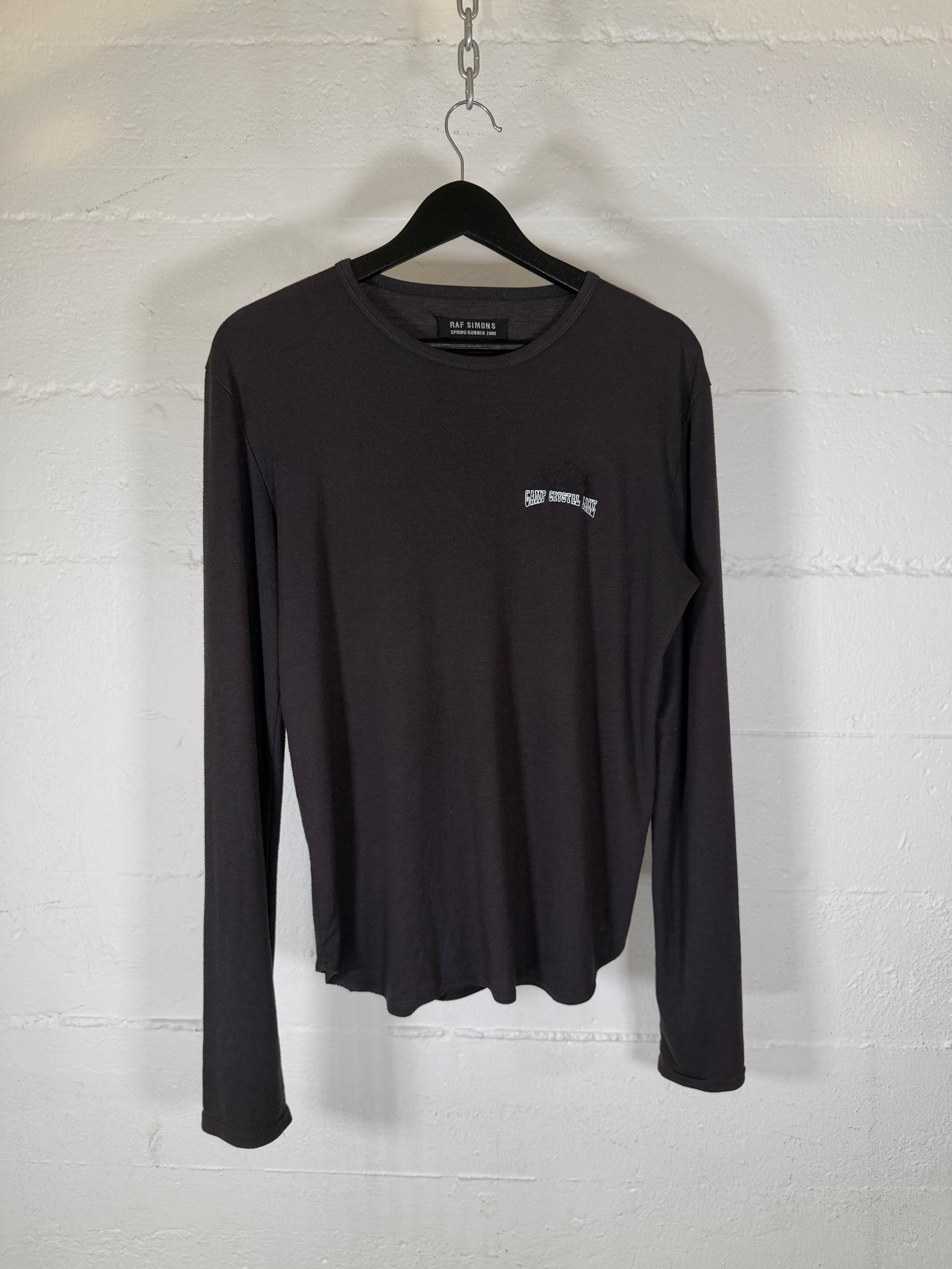 RAF SIMONS SS02 CAMP CRYSTAL LAKE LONG SLEEVE