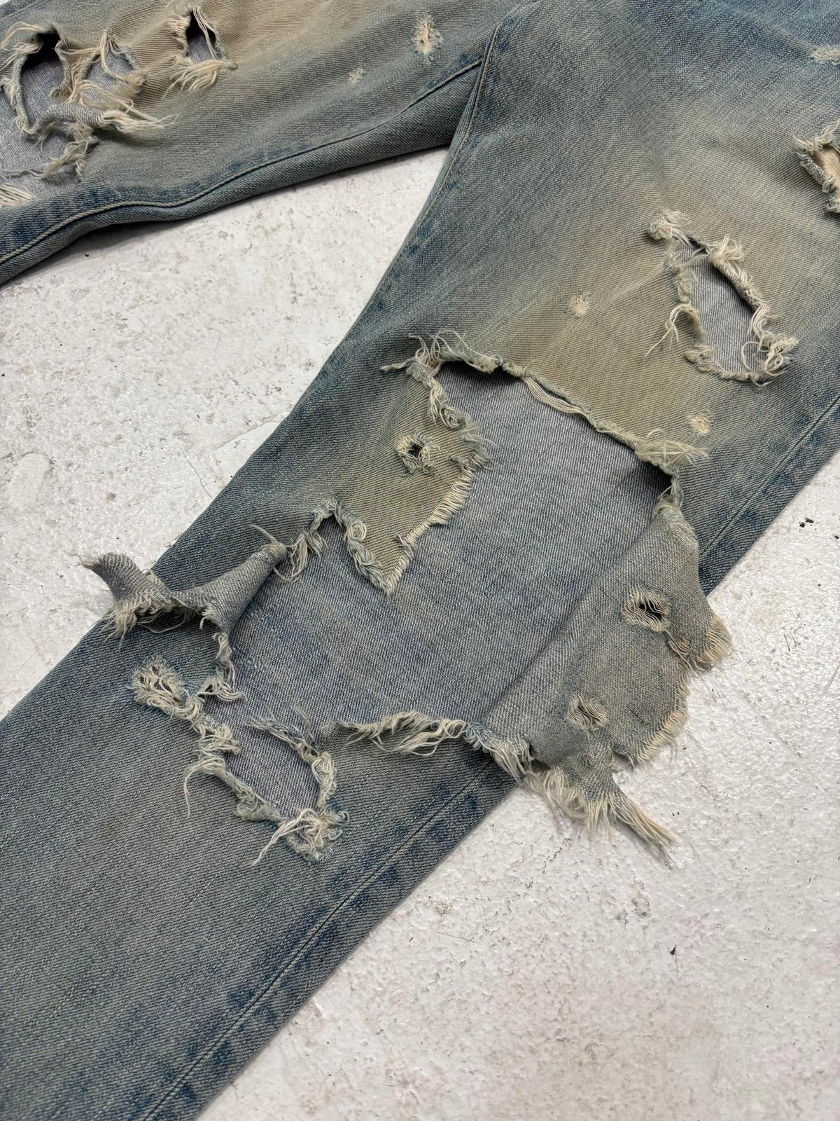 Saint Laurent Paris Crash Jeans