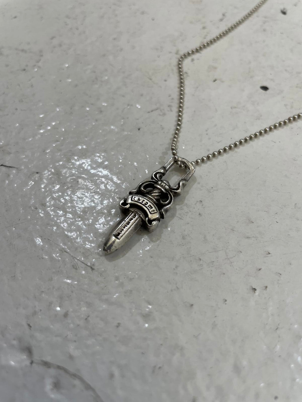 Chrome Hearts Dagger Pendant