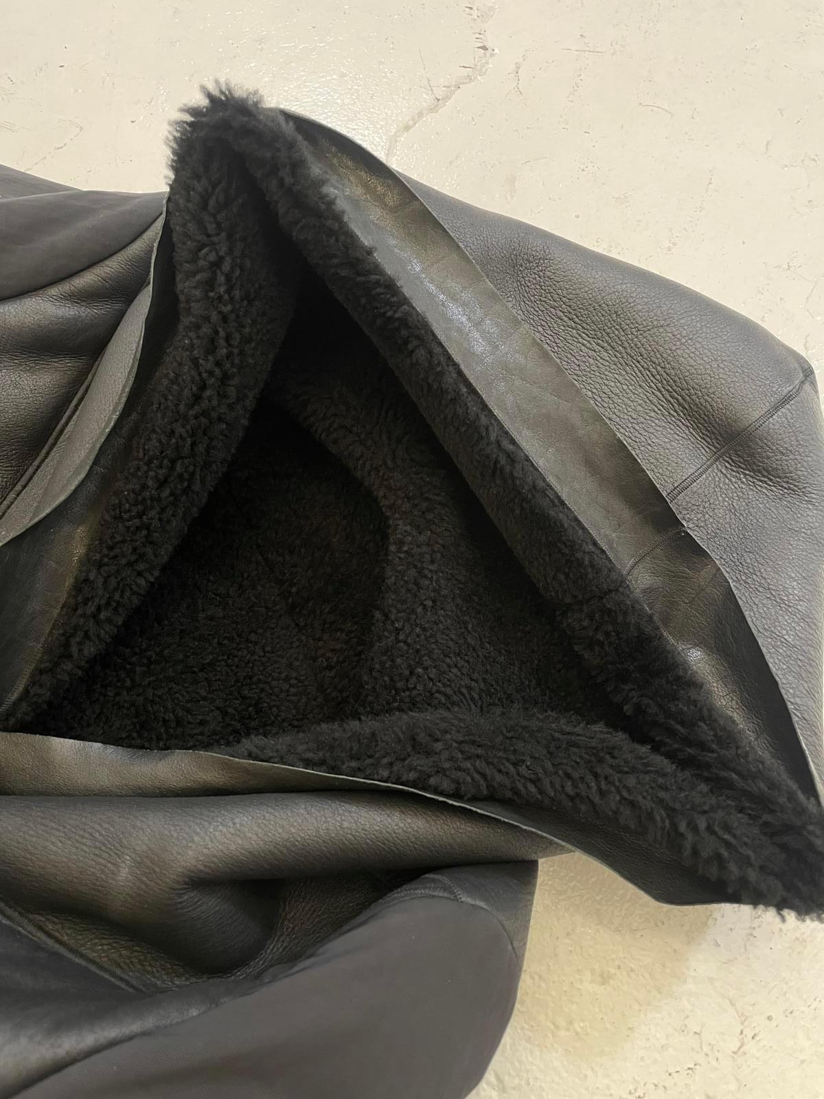 Rick Owens Leather Trenchcoat