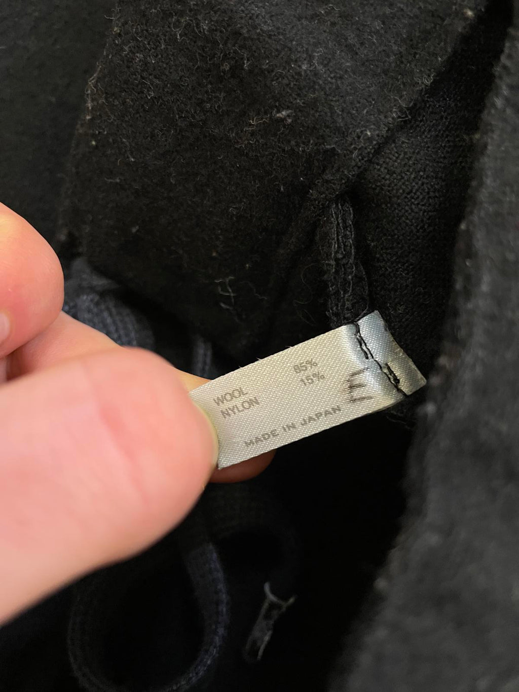 Number nine Aw01 shield wool sweat pants