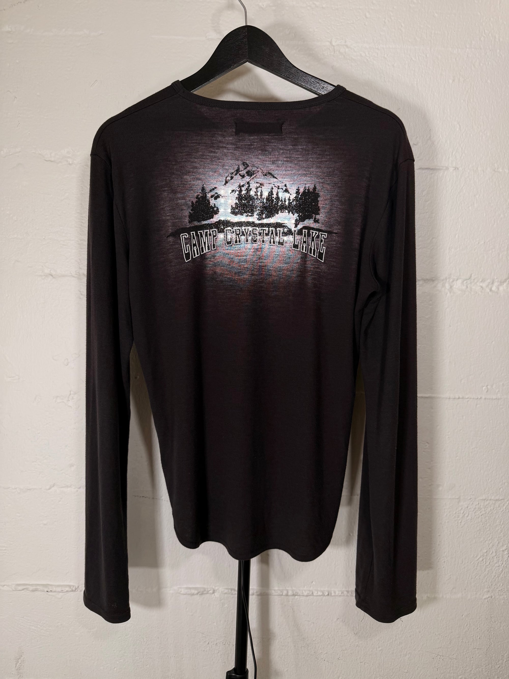 RAF SIMONS SS02 CAMP CRYSTAL LAKE LONG SLEEVE