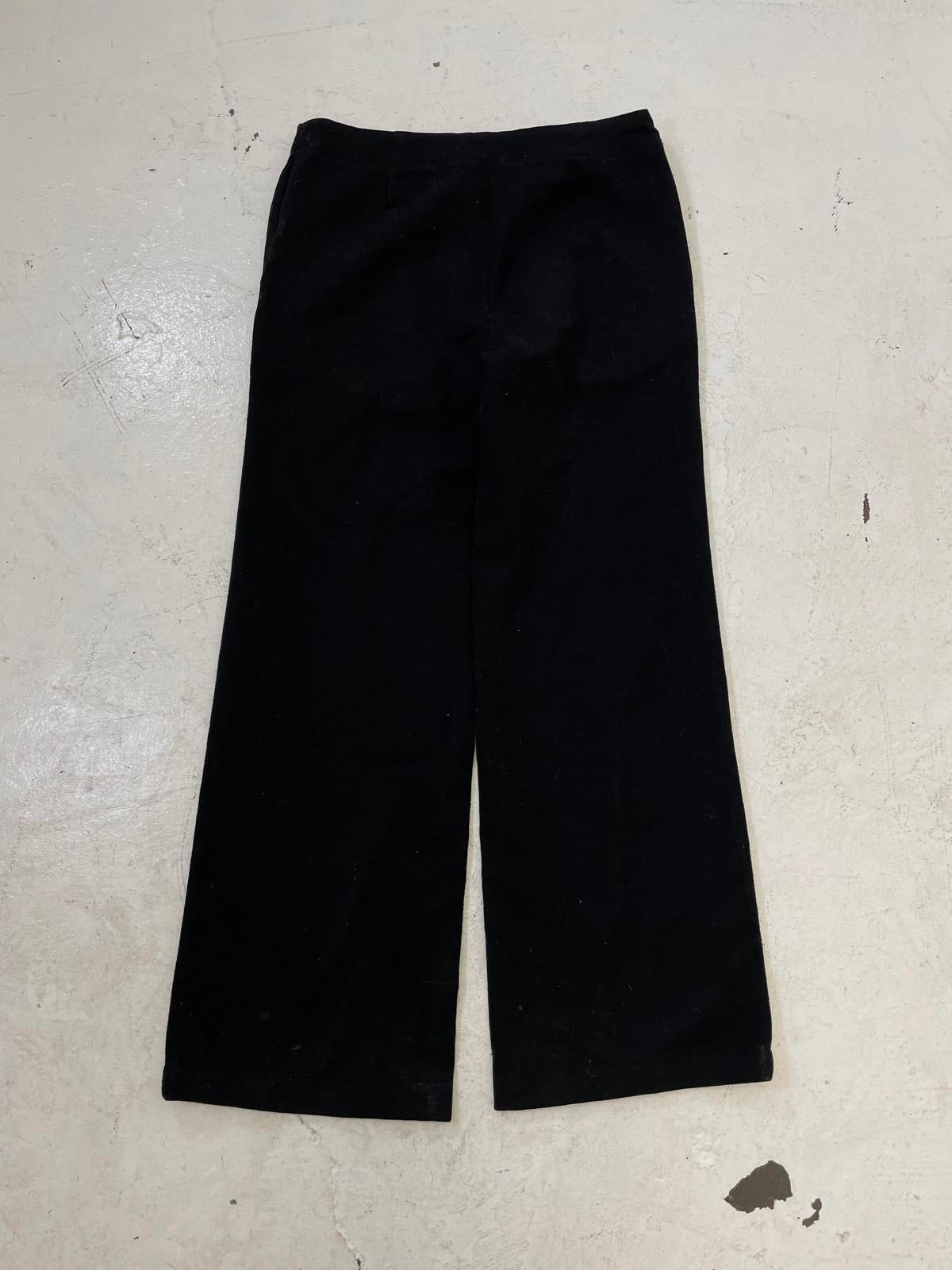 Number nine Aw01 shield wool sweat pants