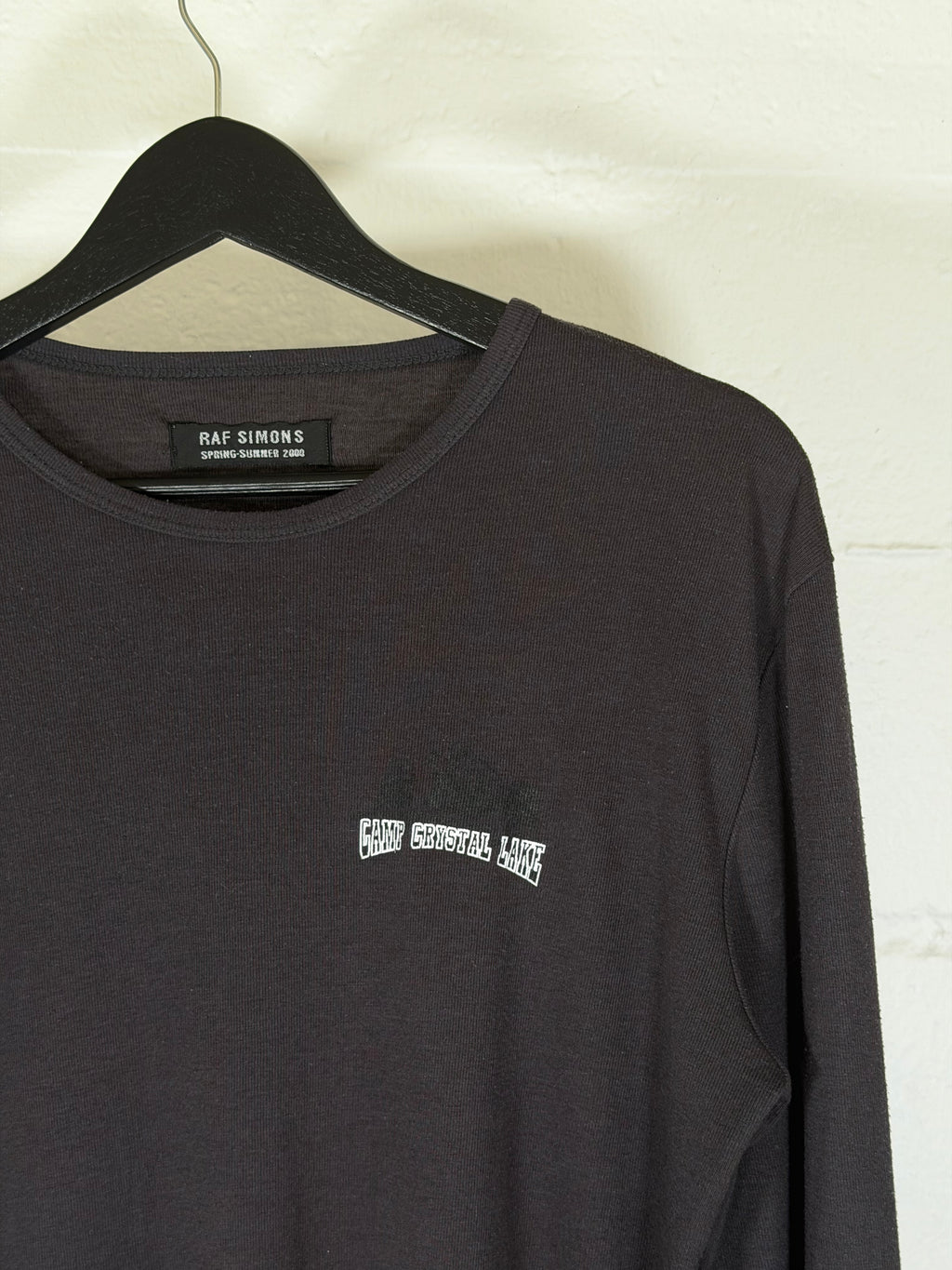 RAF SIMONS SS02 CAMP CRYSTAL LAKE LONG SLEEVE
