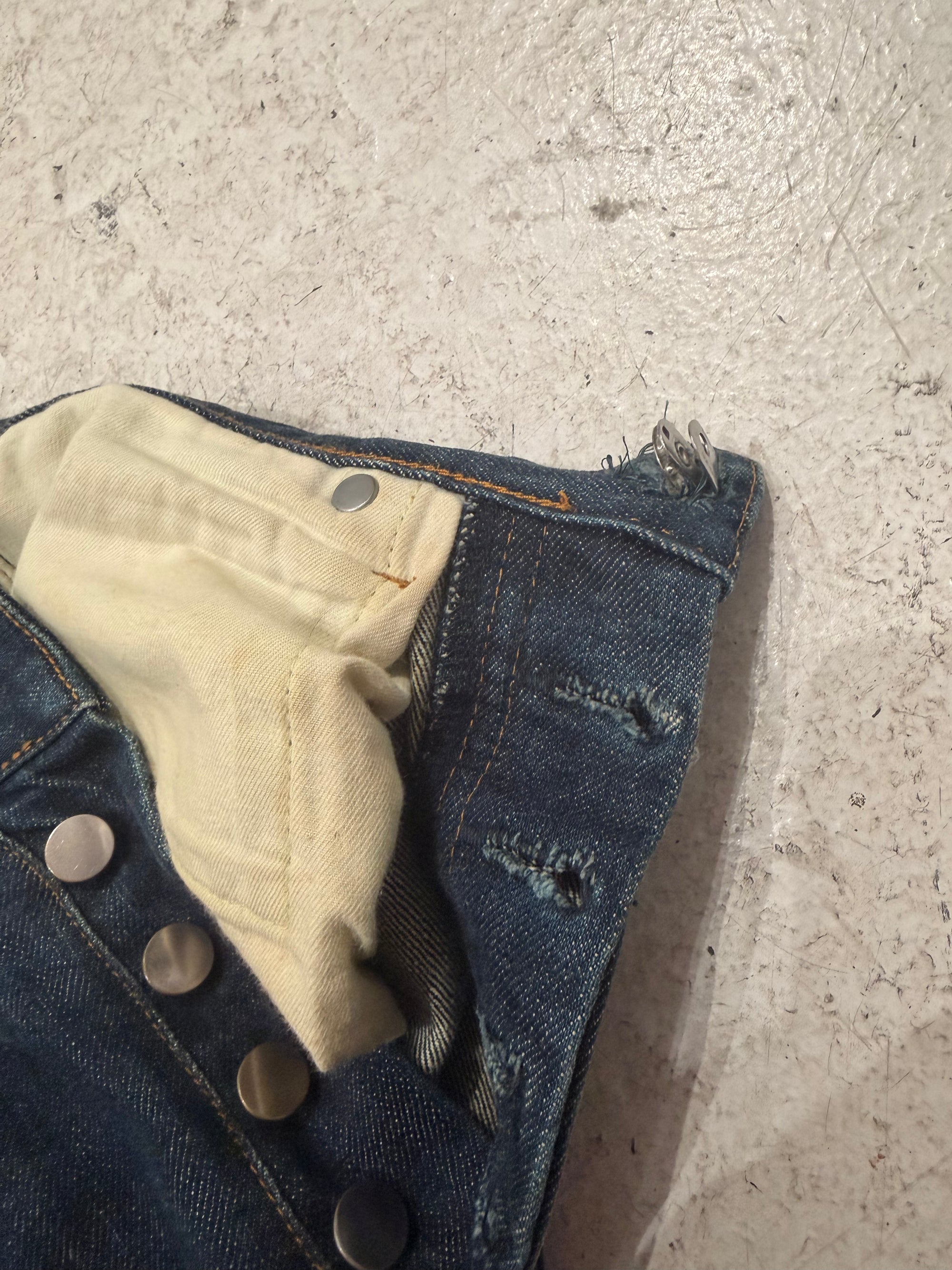 Dior homme 2008 MIJ Raw Denim {{ color }} {{ brand }} {{ archive }} {{ season }} {{ year }} {{ hedi slimane }}