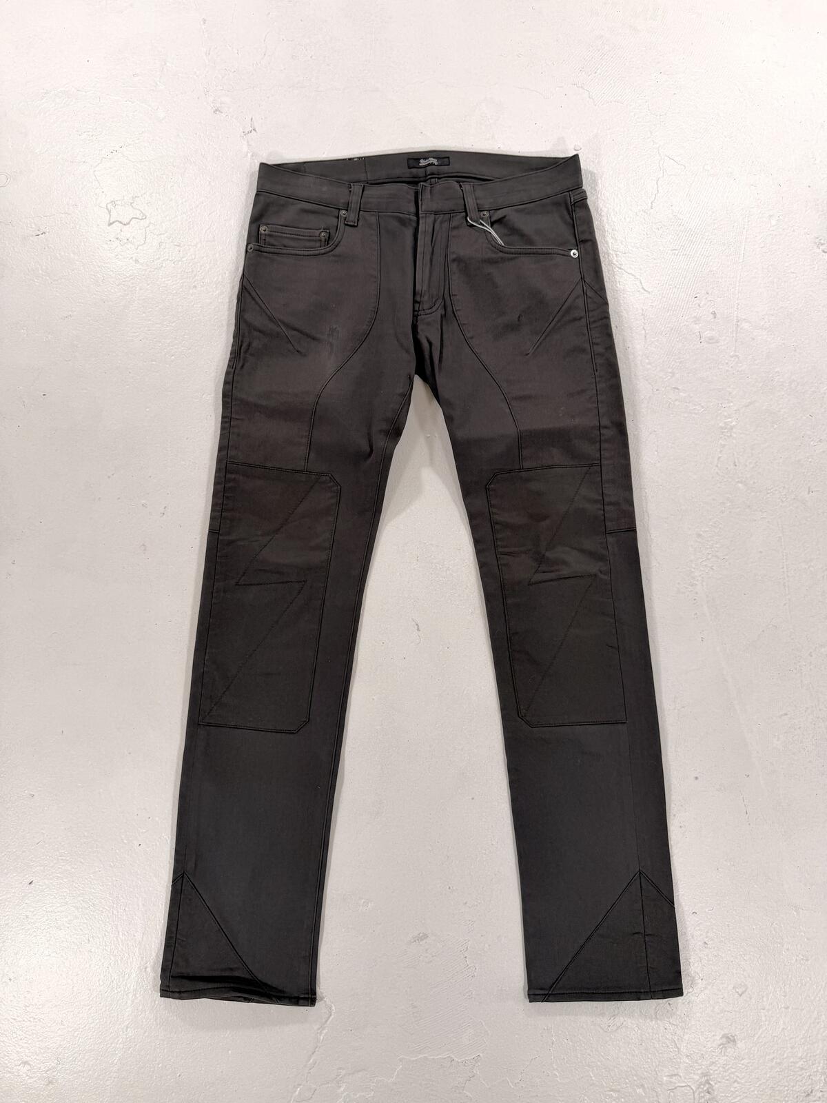 undercover ss09 neoboy lighting bolt paneled denim
