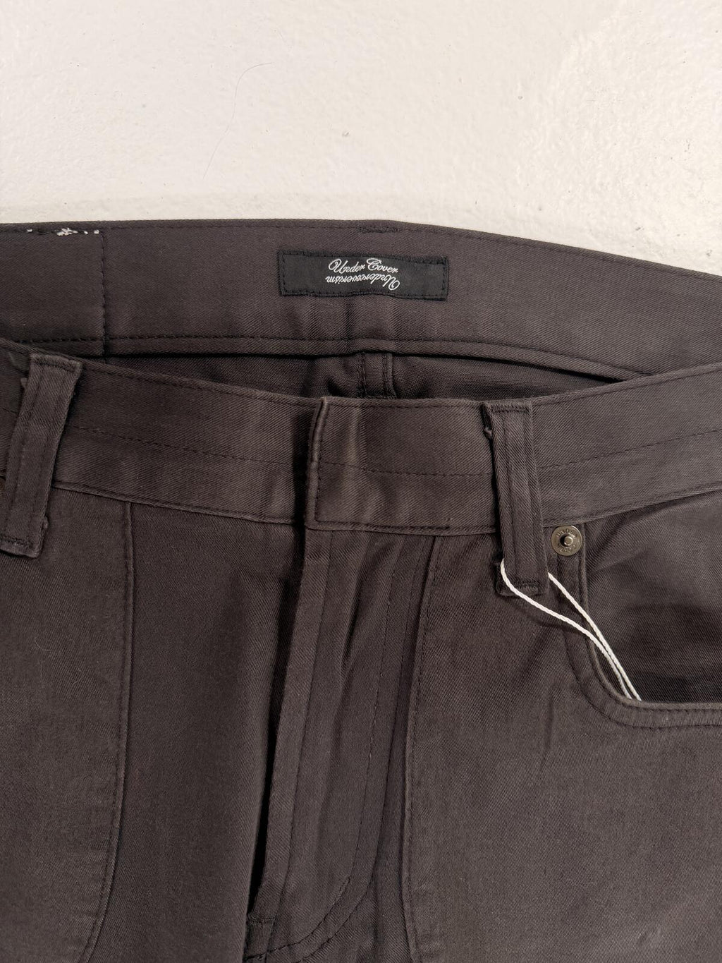 undercover ss09 neoboy lighting bolt paneled denim