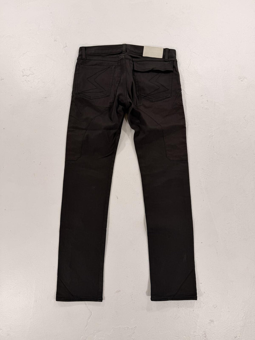 undercover ss09 neoboy lighting bolt paneled denim