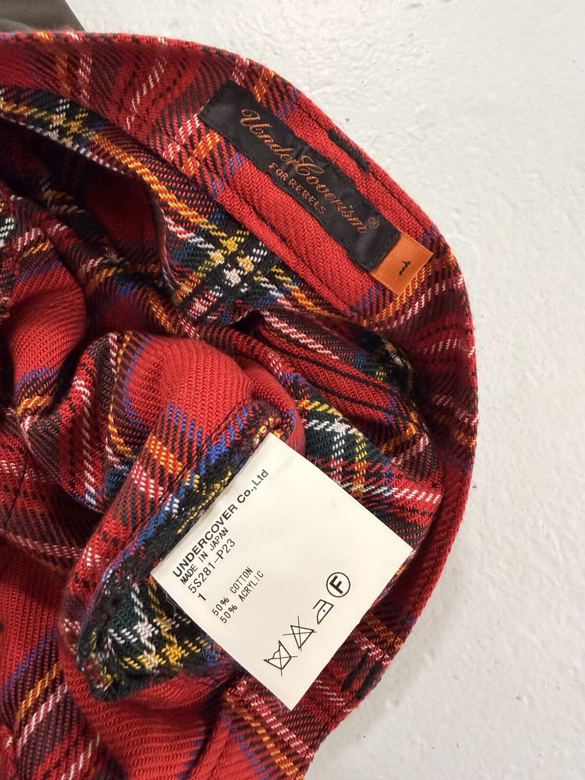 Undercover SS05 “But Beautiful” Tartan Plaid Pants