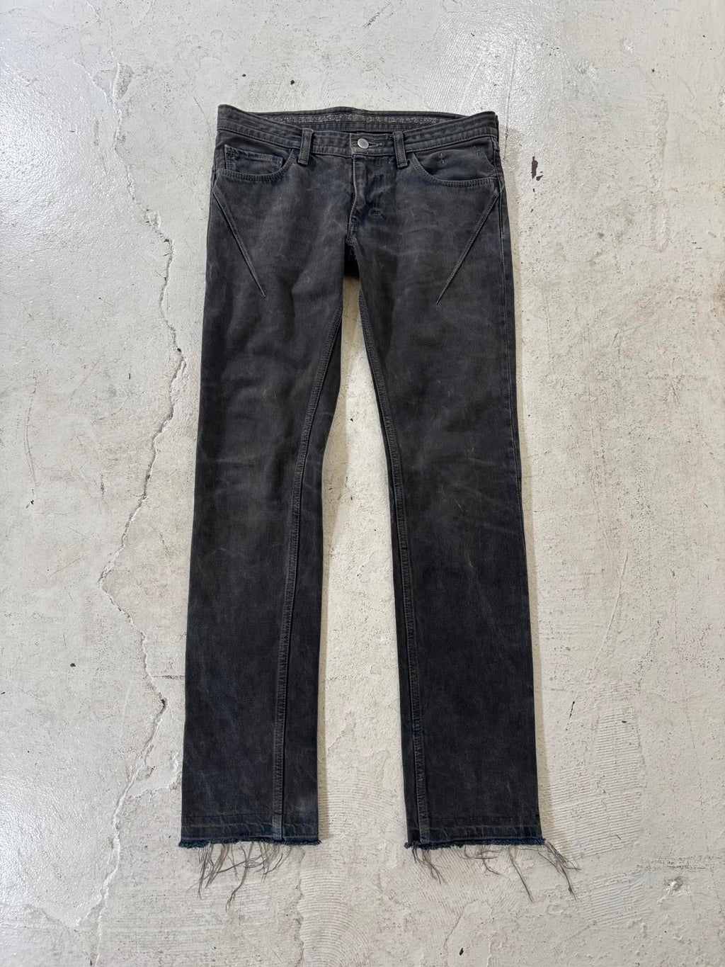 Number (N)ine SS08 Mudwash Jeans