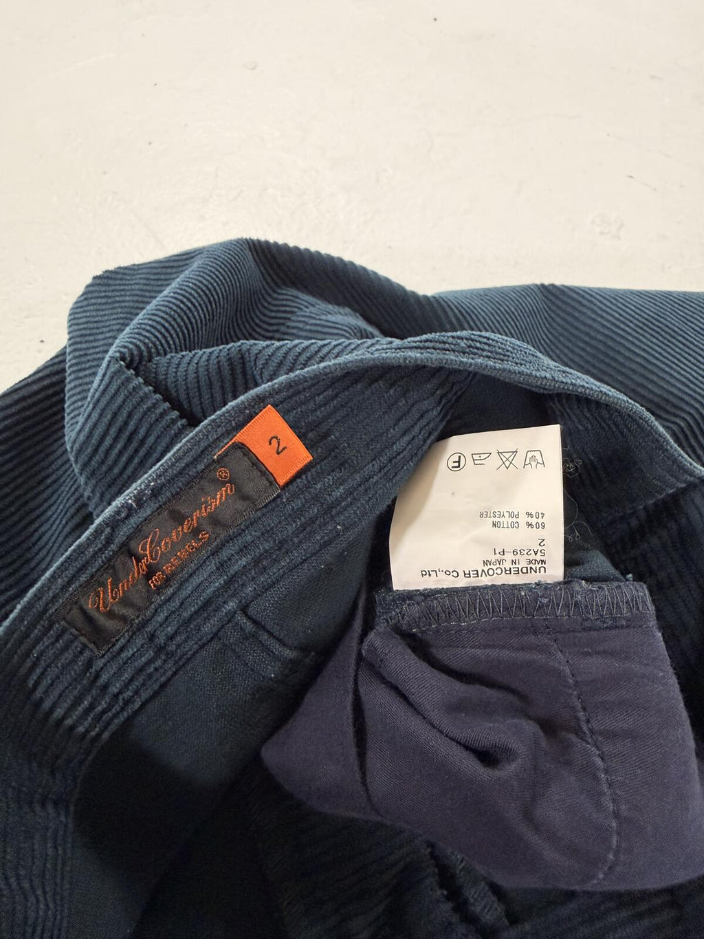 Undercover Corduroy Bolt Pants