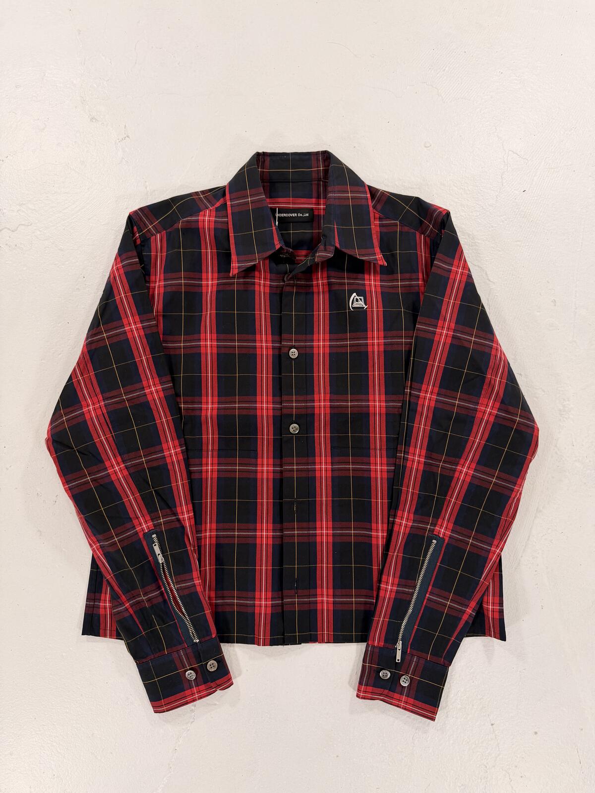 Undercover "Bloody Geekers" Zipper Flannel