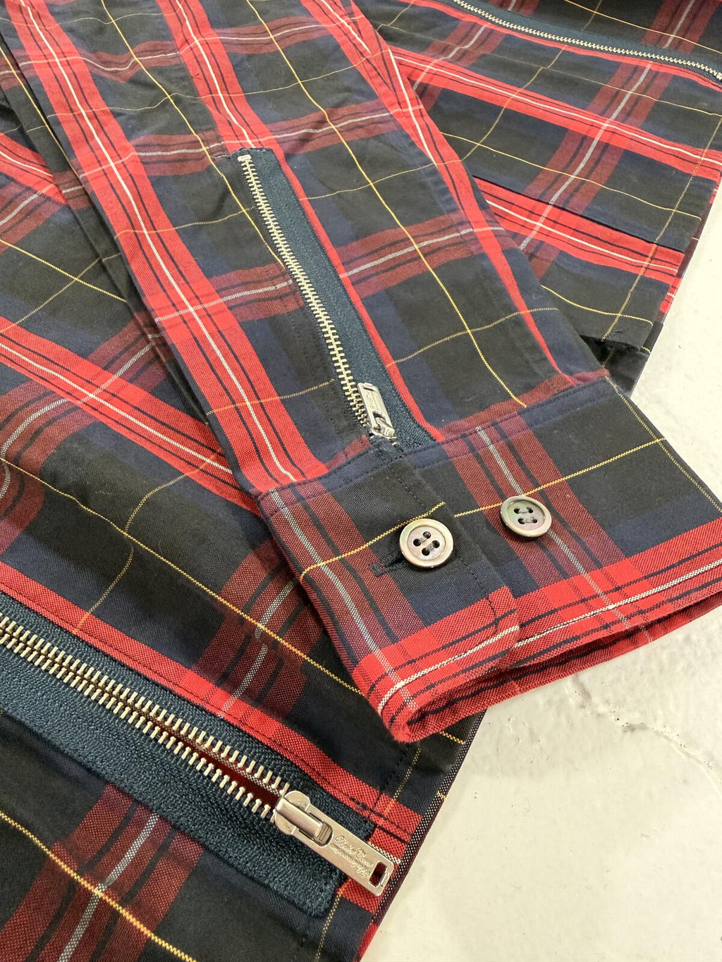 Undercover "Bloody Geekers" Zipper Flannel