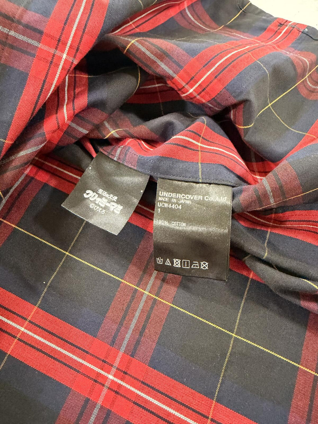 Undercover "Bloody Geekers" Zipper Flannel