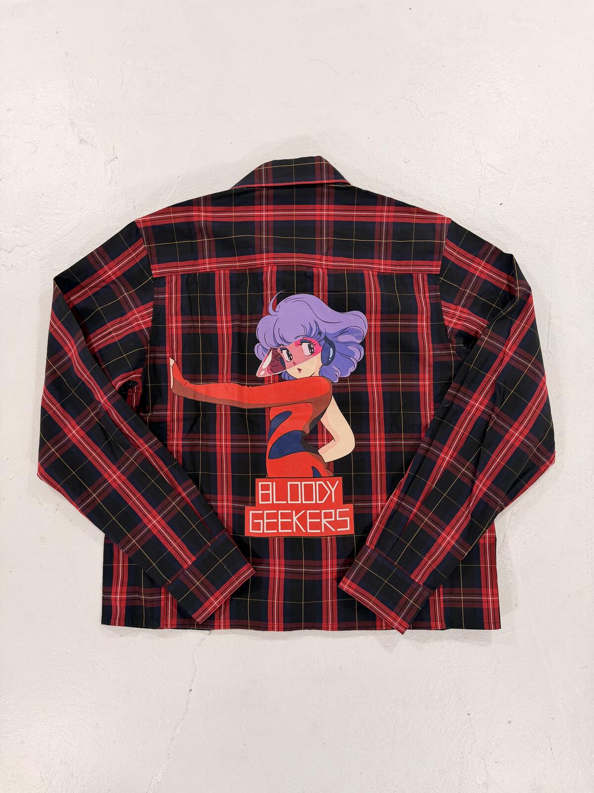 Undercover "Bloody Geekers" Zipper Flannel