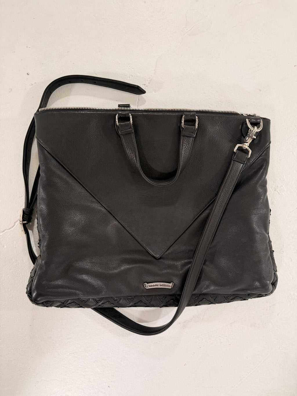 Chrome hearts cross patch messenger brief