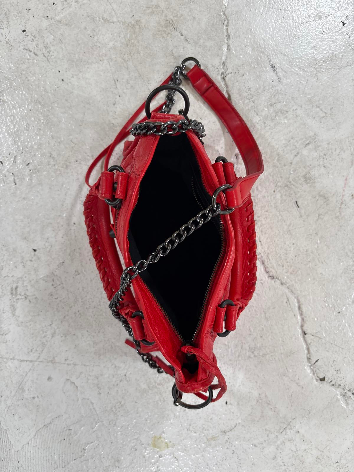 Balenciaga Red Mini City Bag