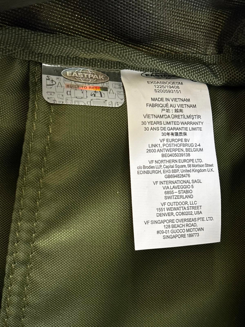 Walter Van Beirendonck Eastpak Backpack