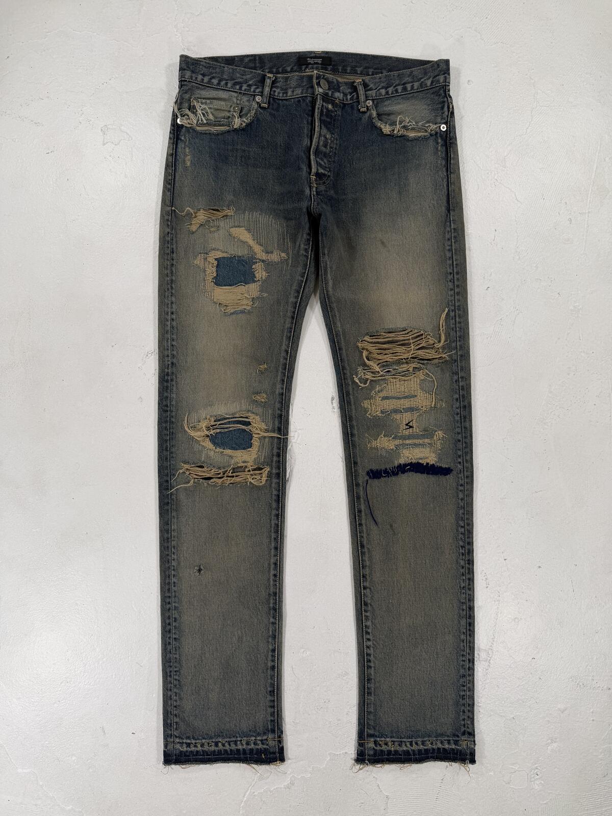 Undercover 68 Navy Yarn Denim