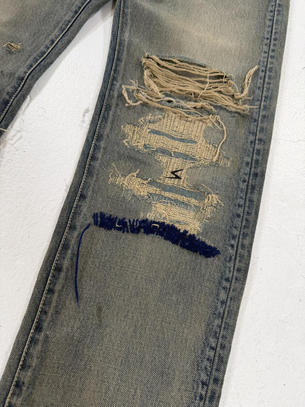 Undercover 68 Navy Yarn Denim