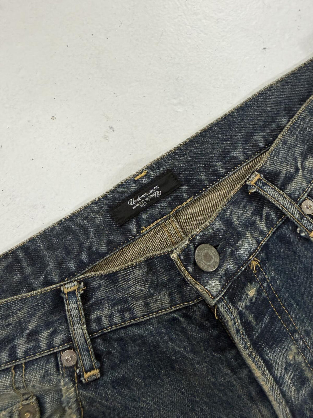 Undercover 68 Navy Yarn Denim