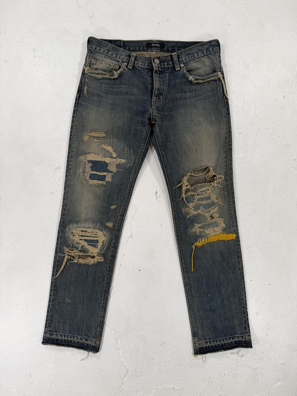 Undercover 68 Yellow Yarn Denim