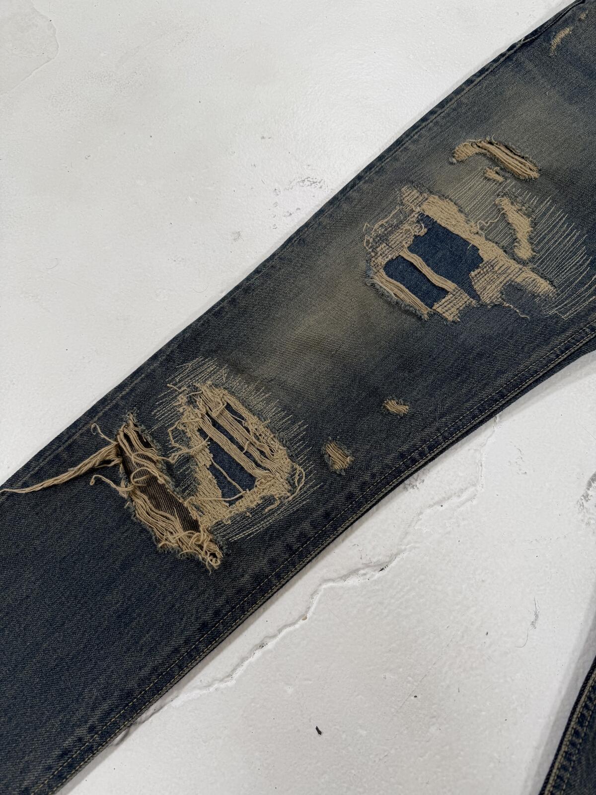 Undercover 68 Yellow Yarn Denim