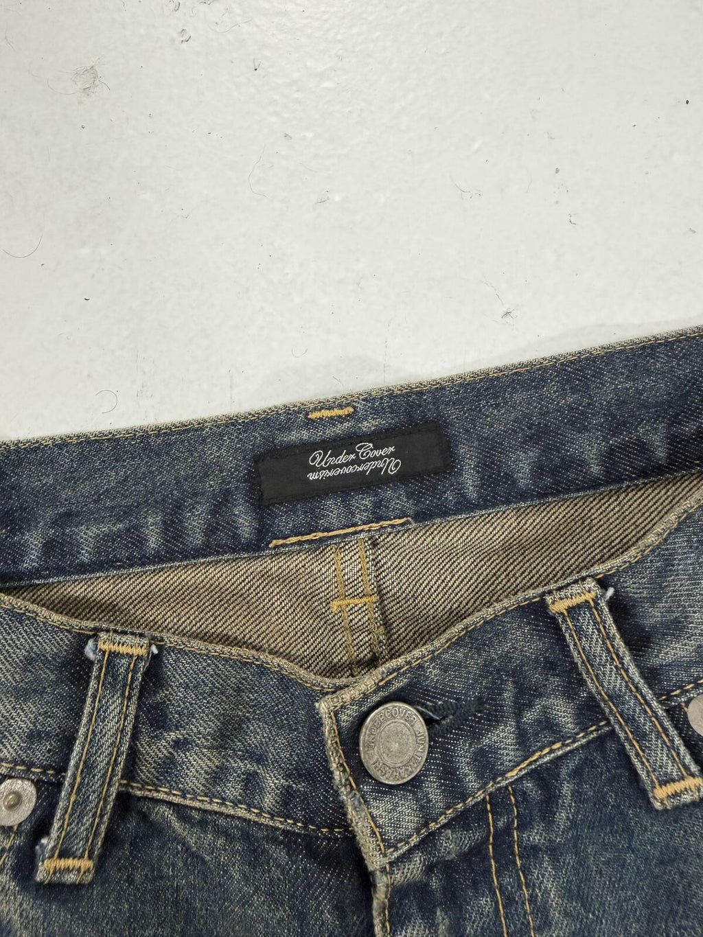 Undercover 68 Yellow Yarn Denim
