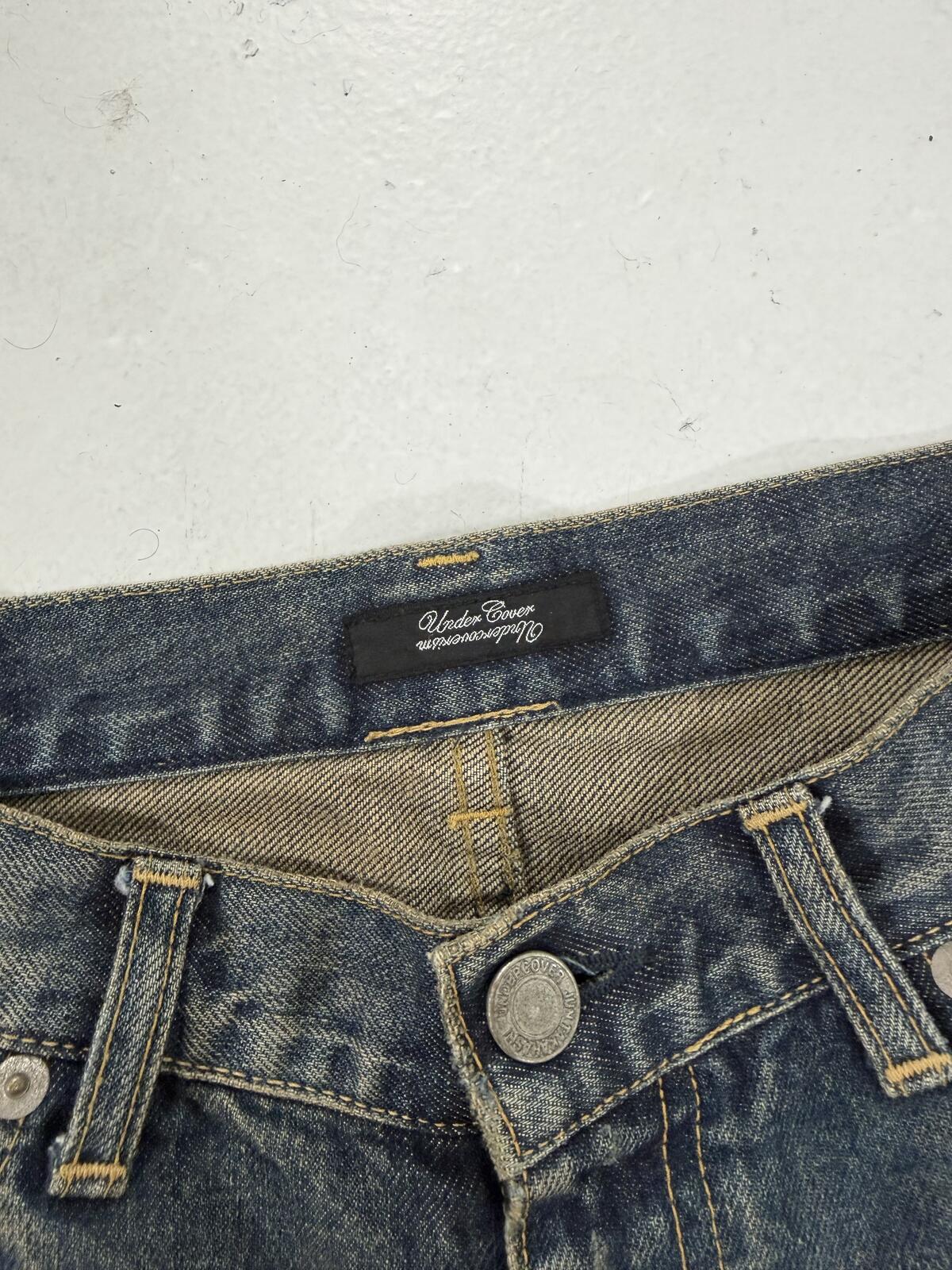 Undercover 68 Yellow Yarn Denim
