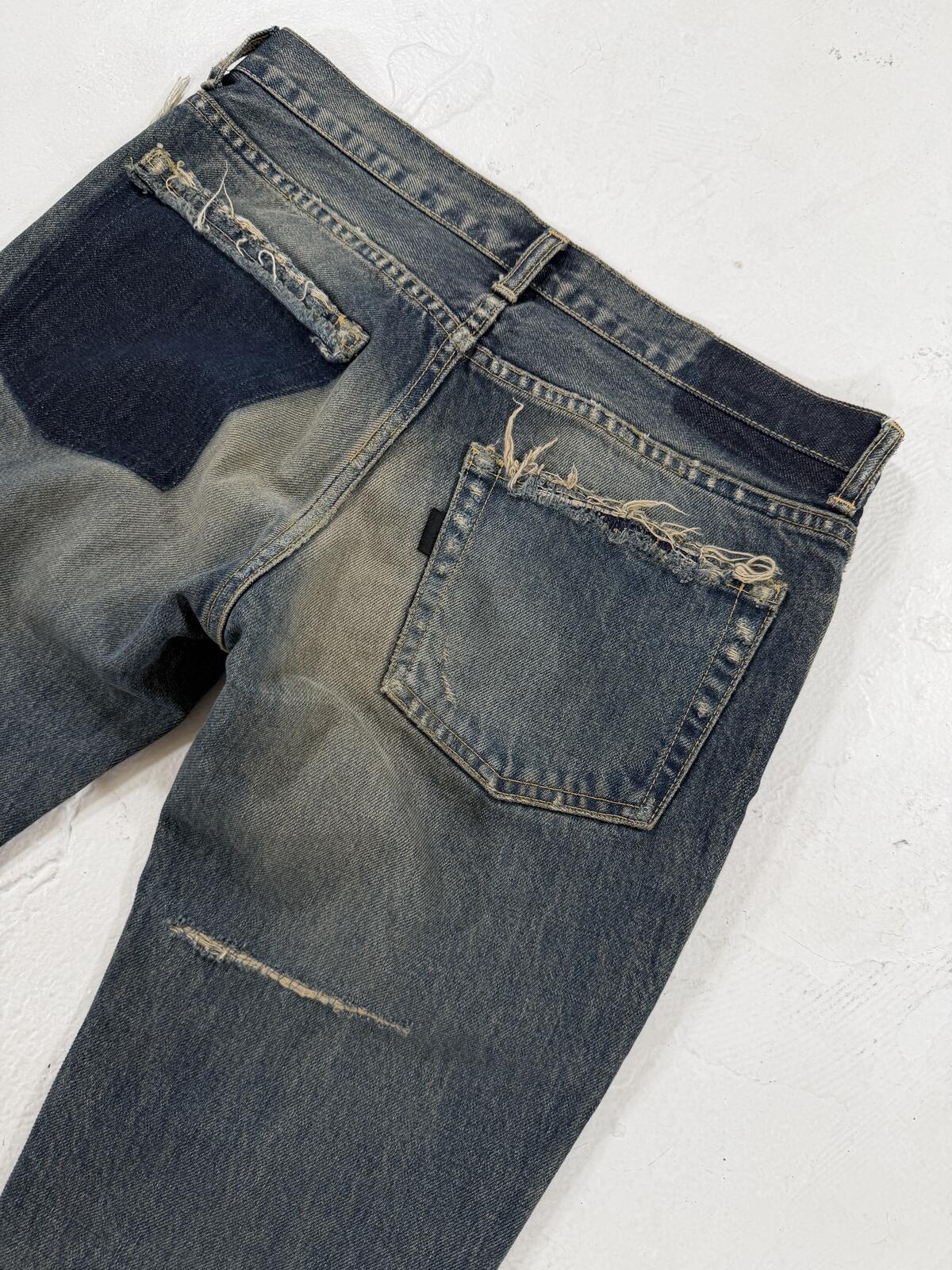 Undercover 68 Yellow Yarn Denim