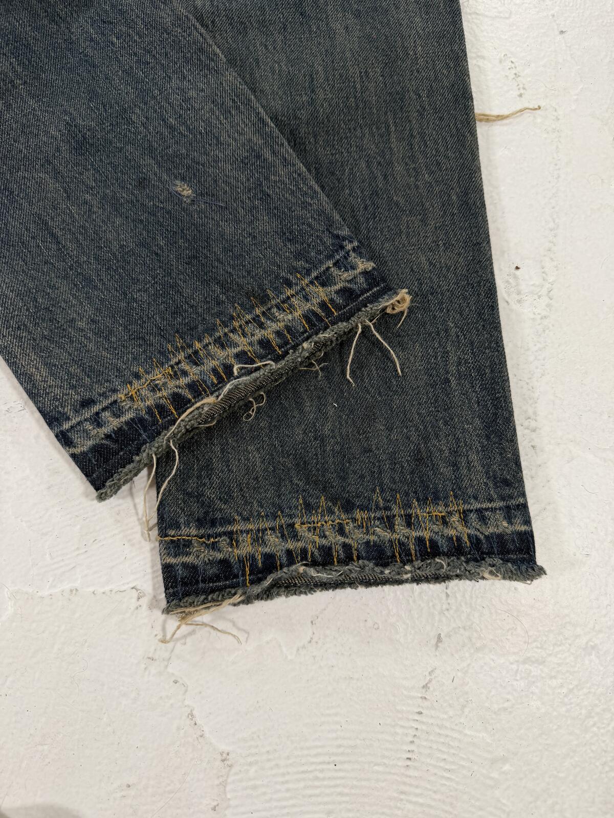 Undercover 68 Yellow Yarn Denim