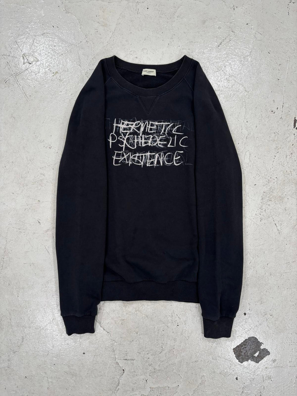Saint Laurent Psychedelic Crewneck
