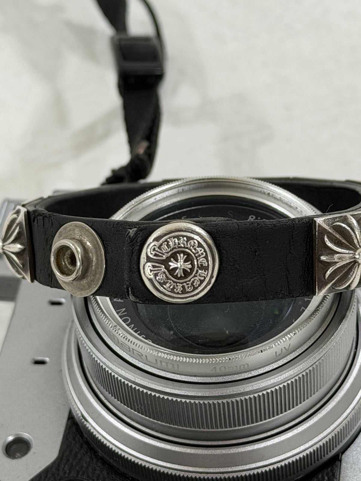 Chrome Hearts Pryamid Snap Bracelet {{ color }} {{ brand }} {{ archive }} {{ season }} {{ year }} {{ hedi slimane }}
