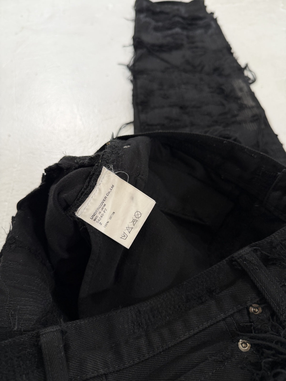 Undercover 85 Black denim Jeans