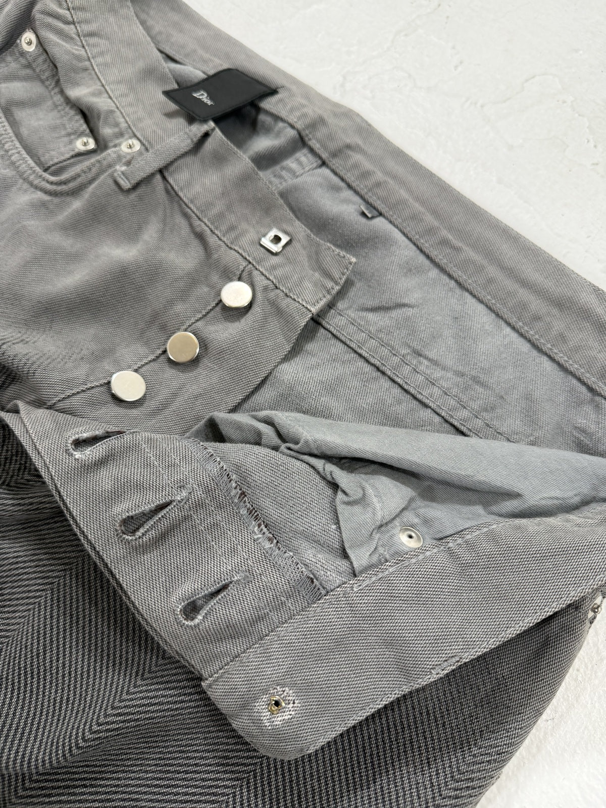 Dior Tire Mark Denim {{ color }} {{ brand }} {{ archive }} {{ season }} {{ year }} {{ hedi slimane }}