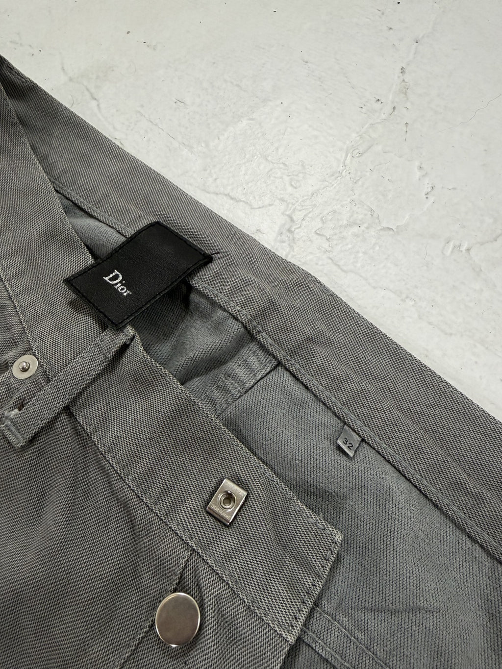 Dior Tire Mark Denim {{ color }} {{ brand }} {{ archive }} {{ season }} {{ year }} {{ hedi slimane }}