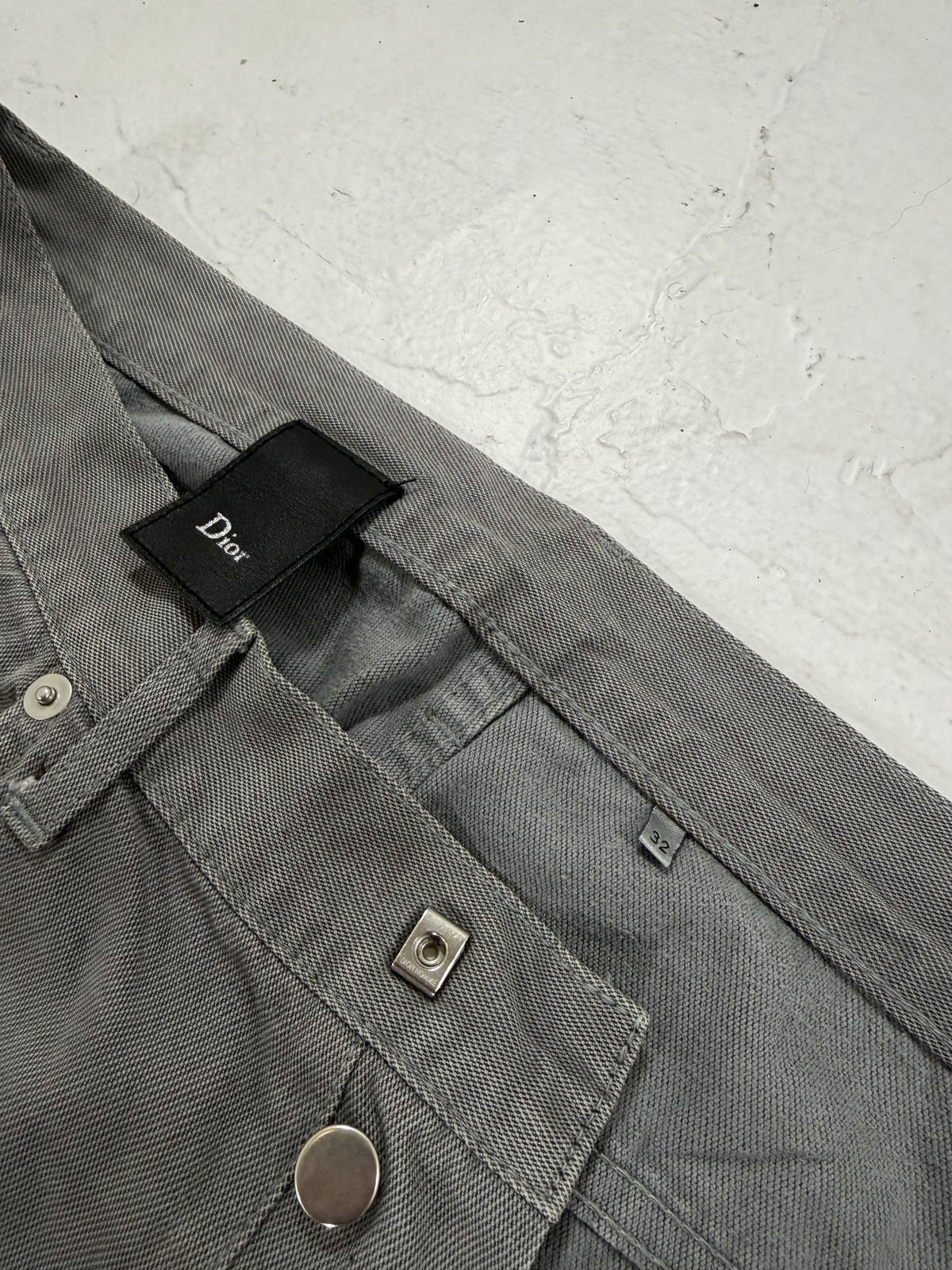 Dior Tire Mark Denim {{ color }} {{ brand }} {{ archive }} {{ season }} {{ year }} {{ hedi slimane }}