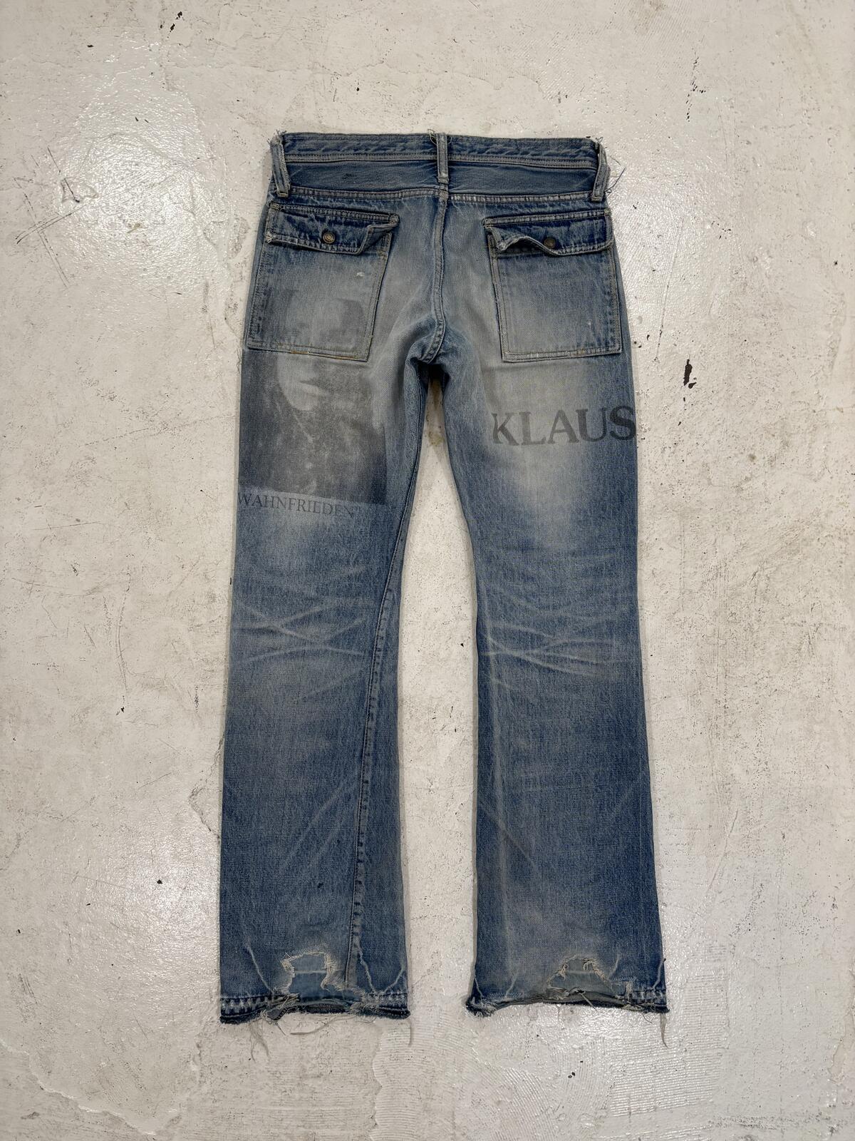 Undercover Klaus Cargo Jeans {{ color }} {{ brand }} {{ archive }} {{ season }} {{ year }} {{ hedi slimane }}