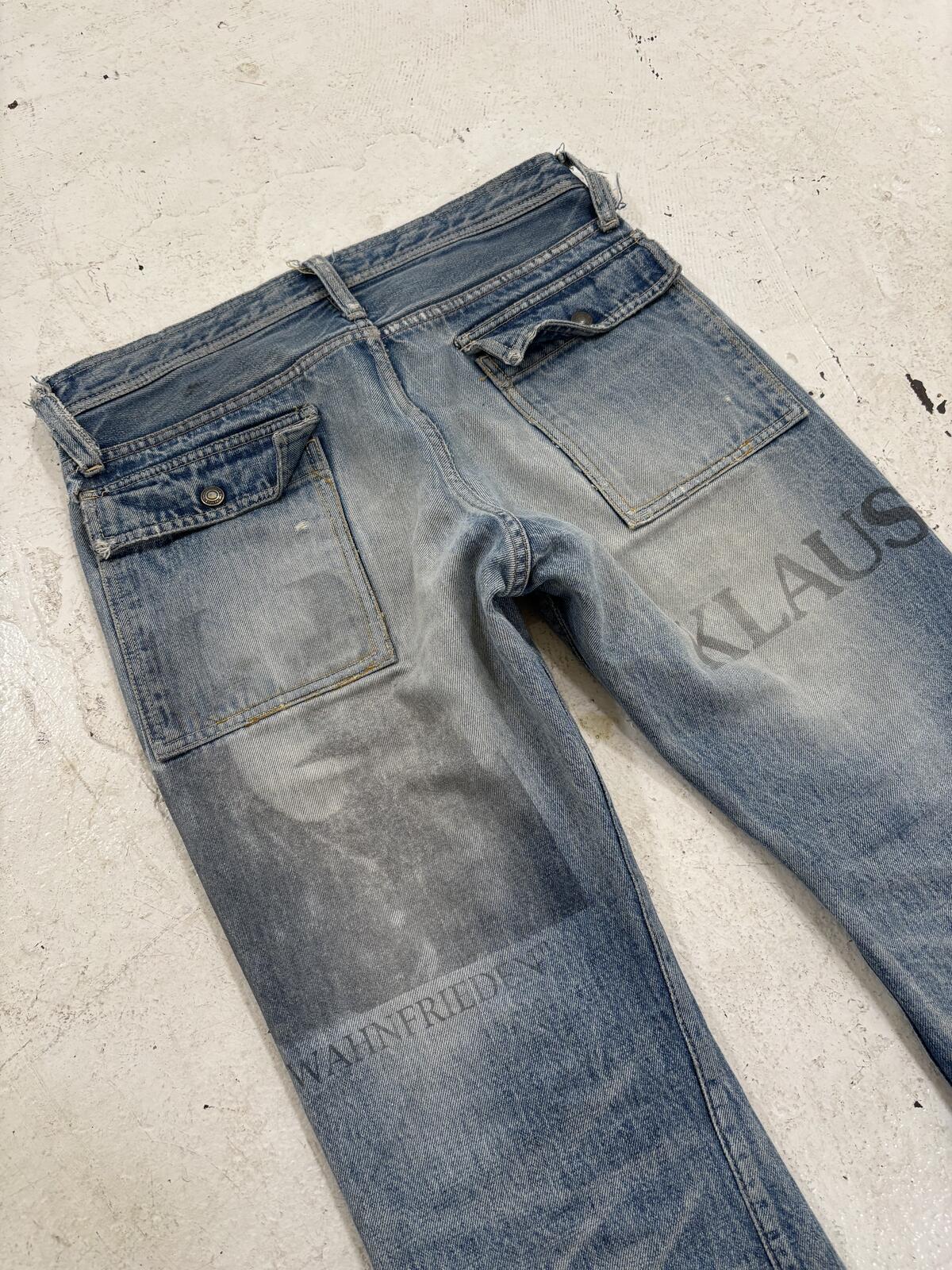 Undercover Klaus Cargo Jeans {{ color }} {{ brand }} {{ archive }} {{ season }} {{ year }} {{ hedi slimane }}