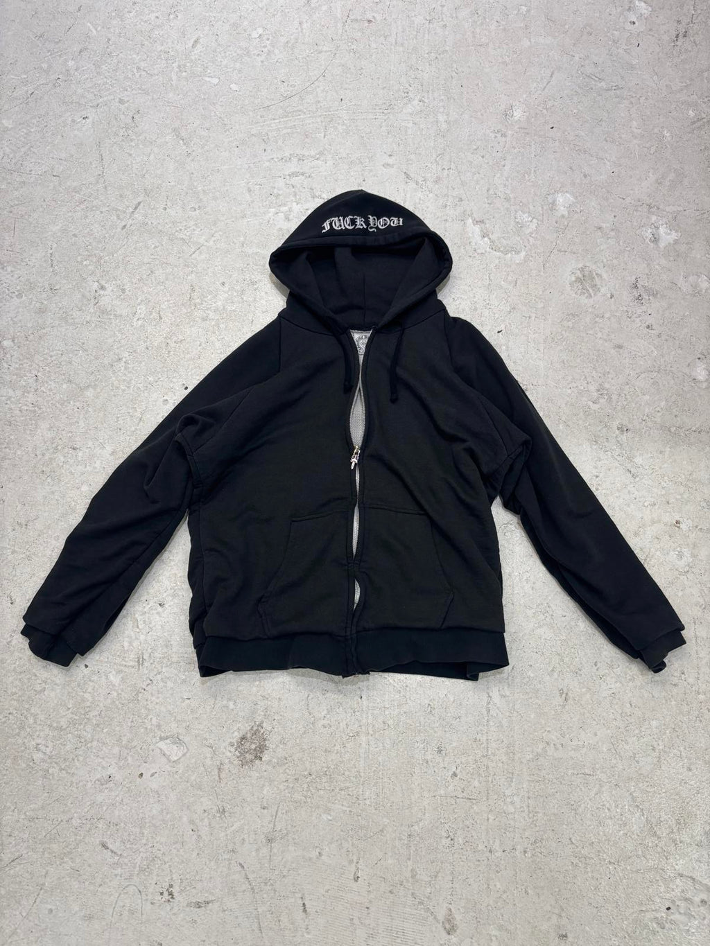 Chrome Hearts Thermal Fuck You Hoodie