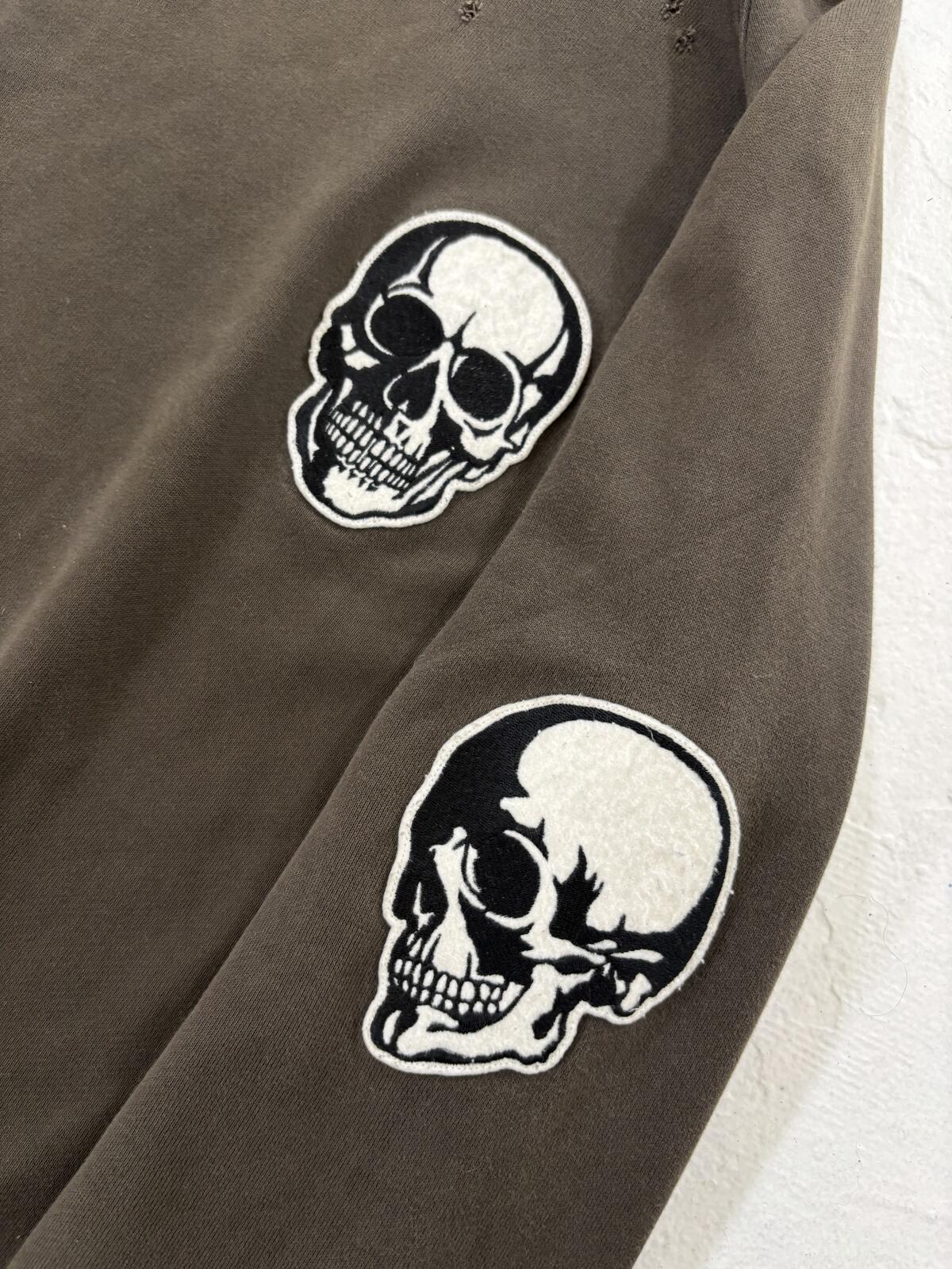 Number (N)ine Double Skull Hoodie